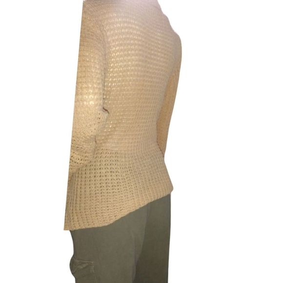 Sahalie Army Green Pants Size Large Elastic Waist Drawstring with Cargo pockets - Picture 8 of 12